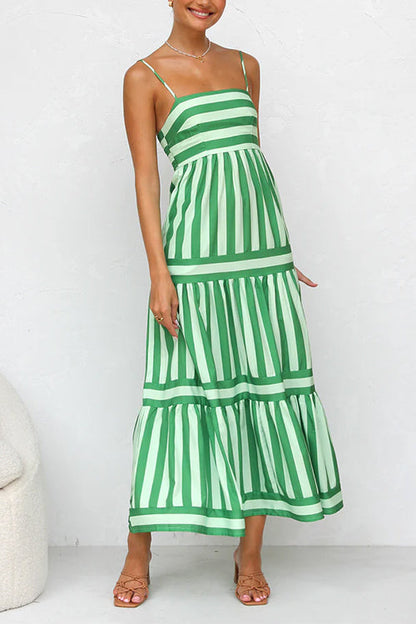 Margovil Spaghetti Maxi Dress