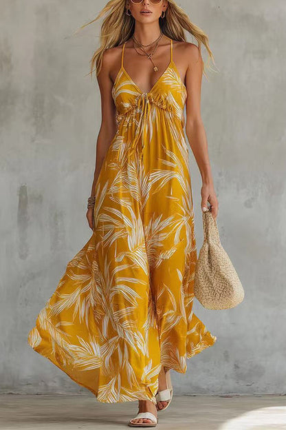 Abito Maxi in Chiffon