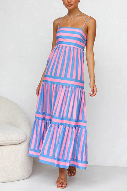 Margovil Spaghetti Maxi Dress