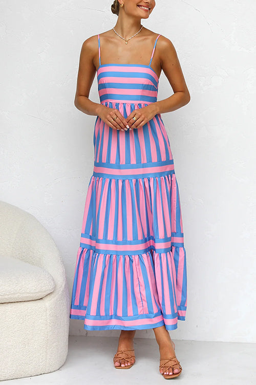 Margovil Spaghetti Maxi Dress