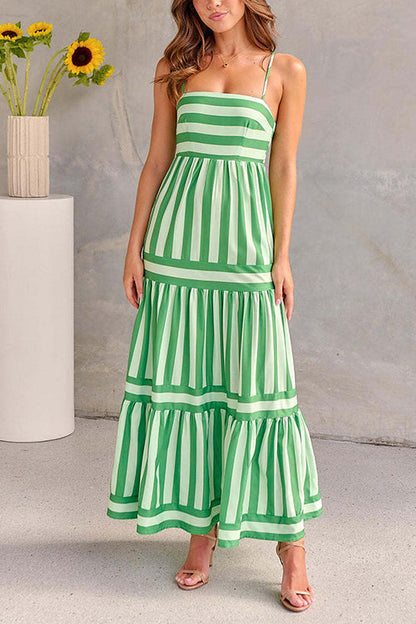 Margovil Spaghetti Maxi Dress