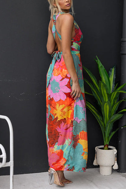 V Neck Sleeveless